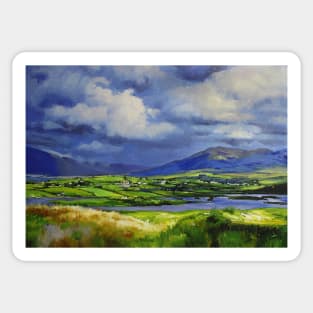 Connemara Fields, Galway Sticker